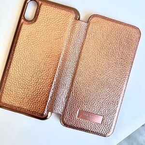 Ted Baker Mirror Iphone X/ Xs phone case - Rose Gold